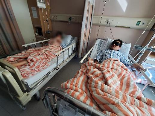 尹锡悦慰问奉化矿难幸存者