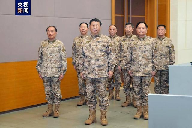 시진핑 주석, 軍지휘부 시찰…모든 힘, 전투 대비에 집중