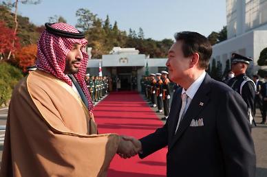 Saudi crown prince voices strong desire to make S. Korea crucial partner for Vision 2030