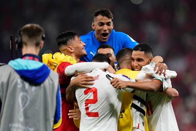 [카타르 월드컵] 모로코, F조 1위로 16강 진출 이변…벨기에는 탈락 