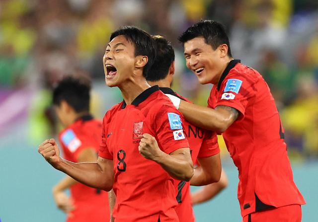 [카타르 월드컵] 백승호 1골 성공...한국 1-브라질 4