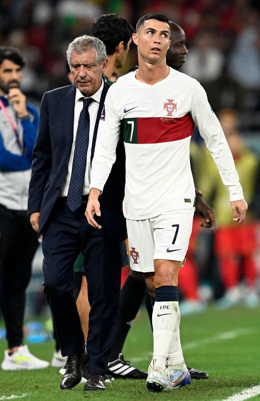 [카타르 월드컵] 호날두, 산토스 감독 협박했다? 협회 "아니다"