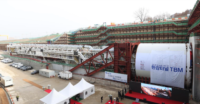 현대건설, 김포~파주 한강터널에 초대형 TBM 프로젝트 가동...안전성·기술력 잡았다