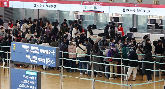 コロナ禍以降初めて海外旅行需要100万人突破・・・訪韓外来客の２倍