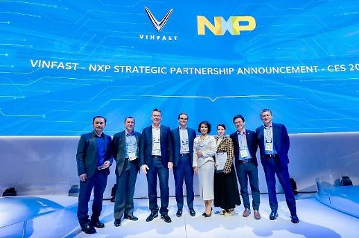[CES 2023] VinFast bắt tay với NXP Semiconductors đẩy mạnh phát triển xe điện thông minh