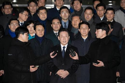 李在明结束检方调查
