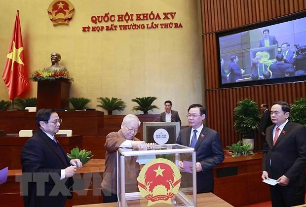 ​베트남, 국가주석 사임 공식 승인...부주석 임시대행 체제