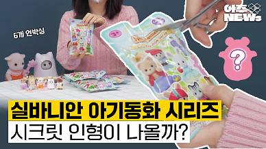 [아주NEWs] 시크릿 인형 한번에 나올까?...실바니안 아기동화 시리즈 블라인드 백 언박싱
