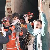 South Korean rescue workers save surviving quake victims in Turkey