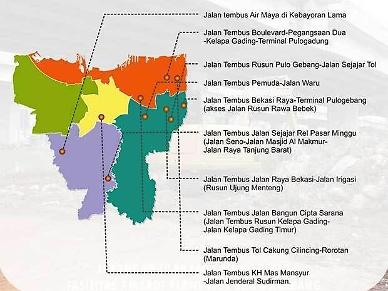 [NNA] 印尼 자카르타 10곳에 우회로 건설… 교통정체 해소 위해