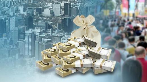 统计：韩国近两成家庭月入不足200万韩元