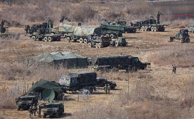 朝鲜向东海发射弹道导弹抗议韩美联合军演