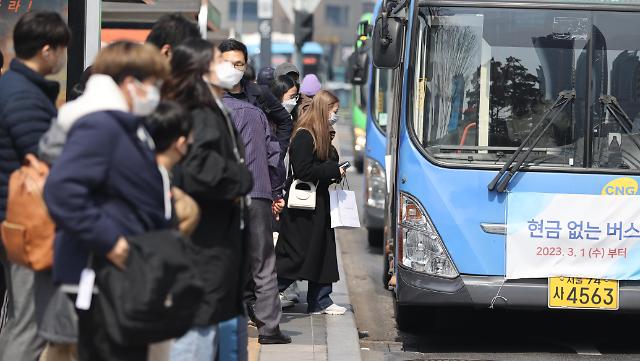 韩国明起取消公共交通工具佩戴口罩要求