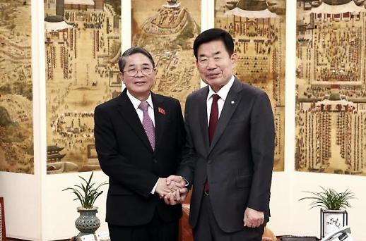 Phó chủ tịch Quốc hội Việt Nam hội kiến Chủ tịch quốc hội Hàn Quốc