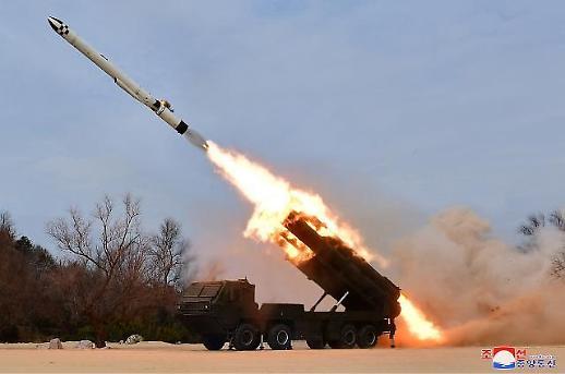 N. Korea fires two short-range ballistic missiles amid U.S.-S Korea landing exercise