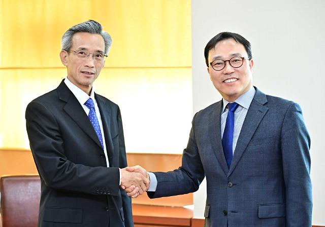 中国人民对外友好协会会长林松添到访韩国外交部