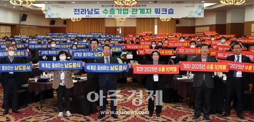 세계적인 경기불황 속에 빛나는 전남 농수산물 수출