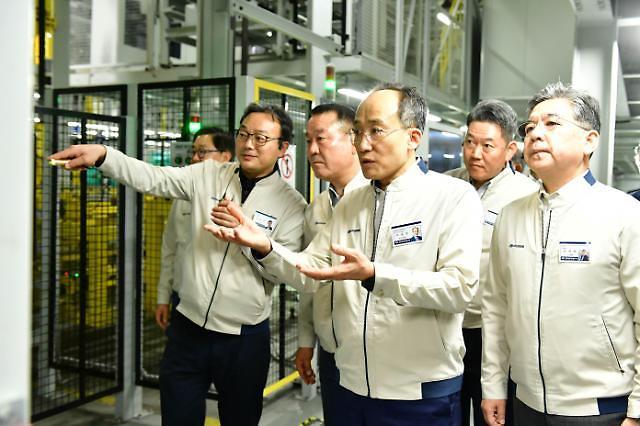 現代自、蔚山電気自動車工場に2兆ウォン投資···「2030年までに電気自動車グローバルトップ3達成」