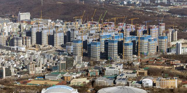 ソウルの民間マンションの分譲価格、前月比0.1%↑···4ヵ月連続３．３ｍ²当たり３０００万ウォン台