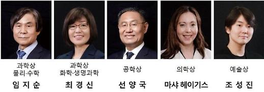 2023 삼성호암상 시상식 개최···이재용 회장 행사장서 수상자 격려