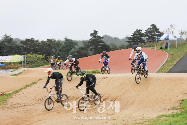양양군에서 개최하는 BMX 전국 선수권 대회