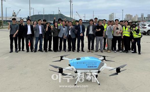치안 드론 경찰관 없는 전남 섬 주민 지킨다