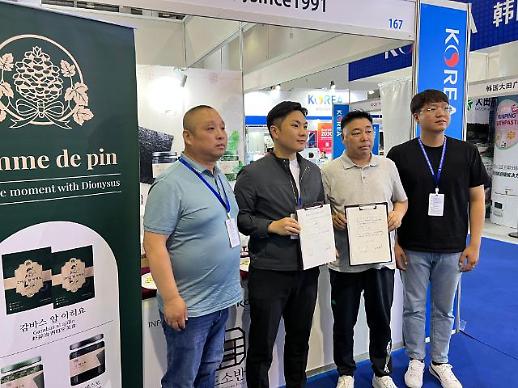 전남 농수산식품 중국 수출길 오늘도 이어져