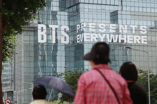 阿米集合！BTS效果吸引访韩游客环比增加13%