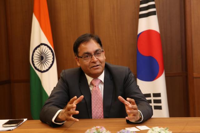 [INTERVIEW] ​Indian envoy hopes to explore new areas of economic cooperation with S. Korea