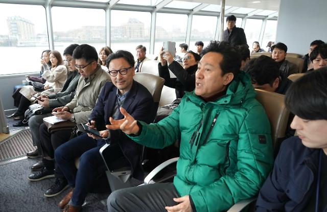 首尔市正式启动汉江水上巴士项目 公开招募经营者