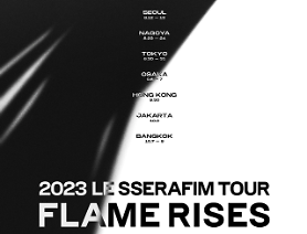 Girl band Le Sserafim to go on first world tour