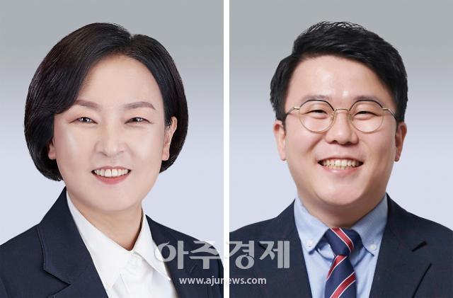 대구시의회는 제9대 2기 예산결산특별위원회 위원을 선임하고, 예결위에서 이재숙 의원(좌)을 위원장으로, 김태우 의원을 부위원장으로 선출했다. (사진=대구시의회) 