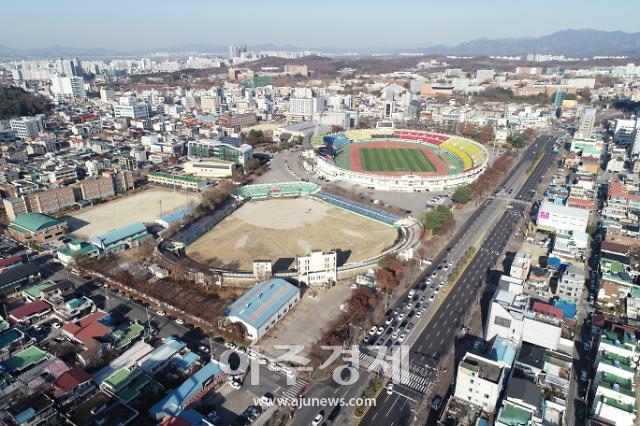 전주 종합경기장 전경사진전주시