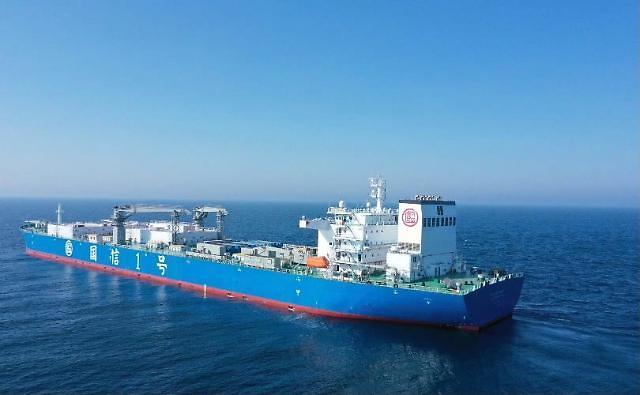 세계 최대 규모의 중국 원해 양식 선박 궈신國信 1호 사진웨이보