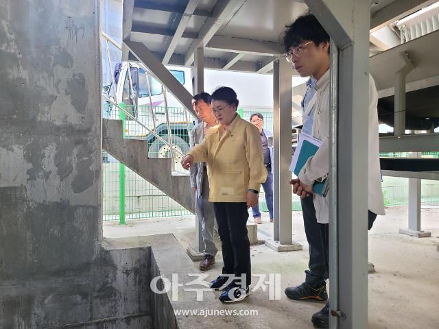 이용록 홍성군수 유리천장 타파 인사정책 조광희 부군수 현장점검모습사진홍성군