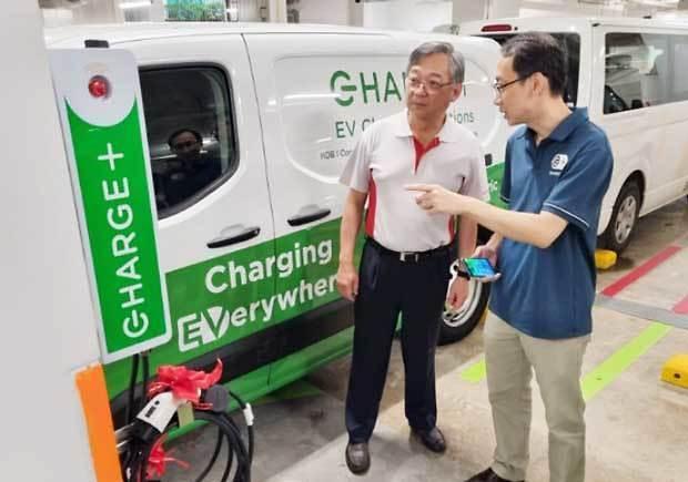 싱가포르의 EV 충전설비 최대 기업 차지플러스는 2030년까지 동남아시아 지역에 3만기의 충전포인트를 설치한다는 계획이다 사진차지플러스 제공
