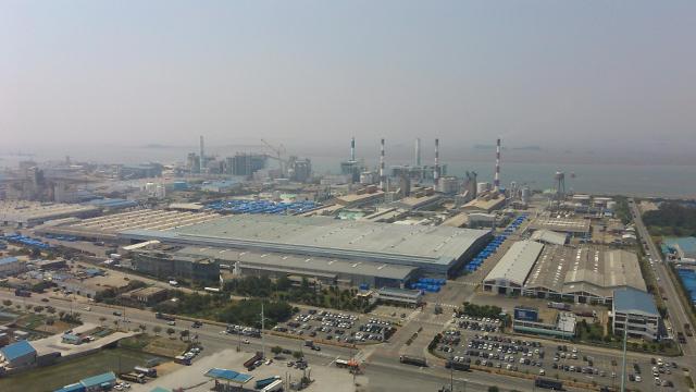 한국유리공업 군산 공장사진LX인터내셔널