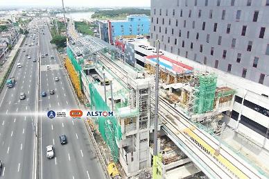 [NNA] 필리핀 메트로 마닐라 LRT 1호선, 연장사업 진척률 88%