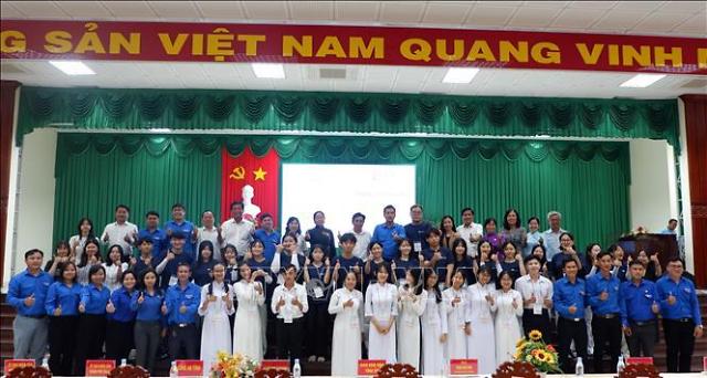 롱안성-충청남도 청소년 문화교류봉사 프로그램 기념사진 사진베트남통신사