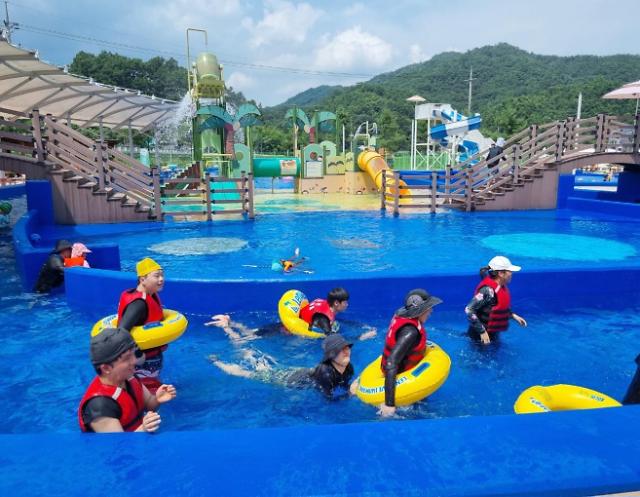 김천교육지원청 특수교육대상학생 여름 계절학교 운영 모습사진김천교육지원청