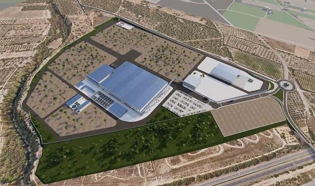 롯데에너지머티리얼즈가 오는 2025년까지 스페인 카탈루냐주州에 건설하는 하이엔드 동박 스마트공장 조감도사진롯데에너지머티리얼즈