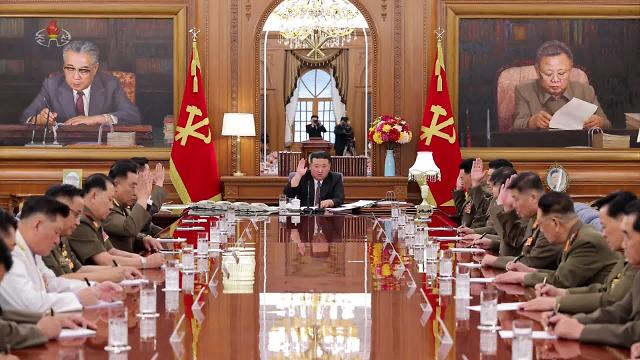 북한 김정은 주재 당 중앙군사회의 개최 사진연합뉴스