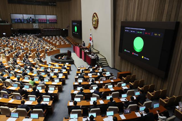 수계 물관리 및 주민지원법 개정안 국회 본회의 통과
    서울연합뉴스 이정훈 기자  27일 국회 본회의에서 금강수계 물관리 및 주민지원법 개정안이 통과되고 있다 2023727
    uwg806ynacokr2023-07-27 151218
저작권자 ⓒ 1980-2023 ㈜연합뉴스 무단 전재 재배포 금지저작권자 ⓒ 1980-2023 ㈜연합뉴스 무단 전재 재배포 금지