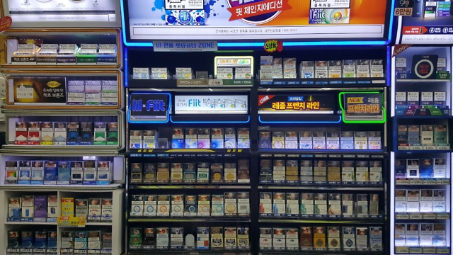 韩国上半年便利店香烟销量创新低 销售比重跌破40%