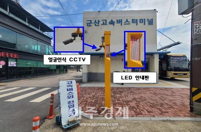 통합관제센터 보행자얼굴인식 CCTV 사진군산시