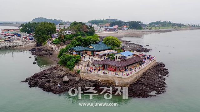 서산 간월암 전경 사진서산시