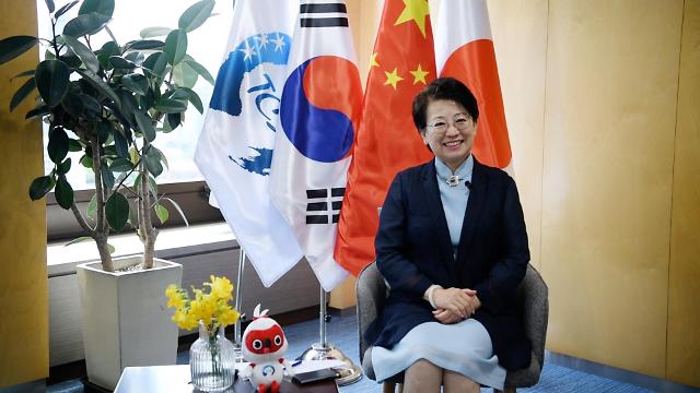 中日韩三国合作秘书处秘书长欧渤芊：交流传递温度 合作带来共赢