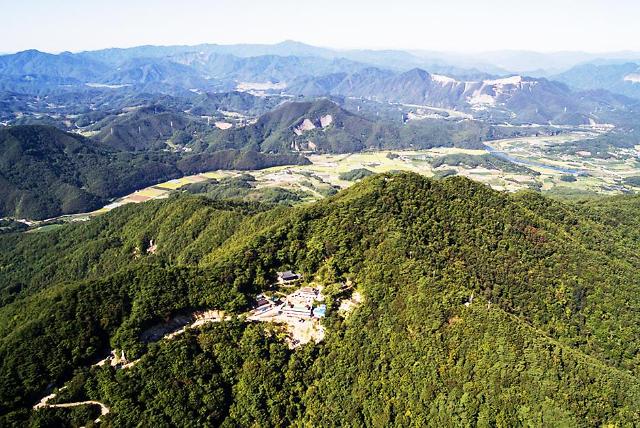 충북 제천 송학산 전경 사진제천시