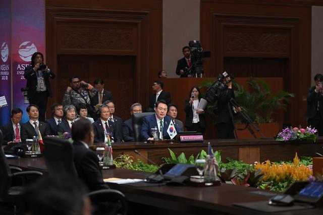 S. Korean President Yoon promises to strengthen cooperation with ASEAN