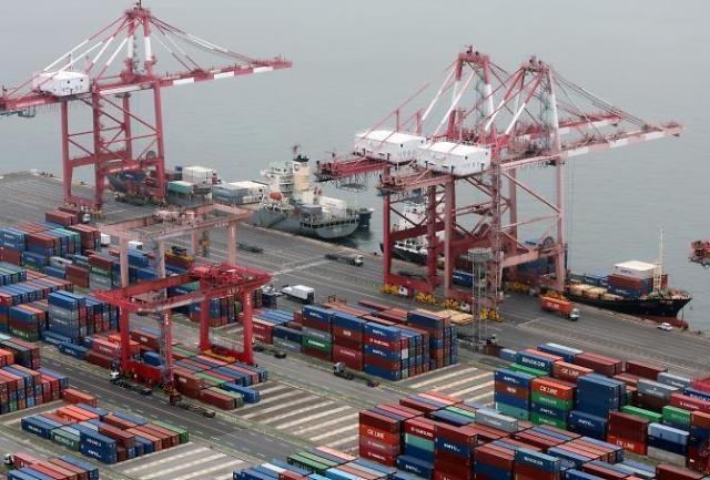 9月1～10日の韓国輸出7.9%↓···貿易赤字 16.4億ドル